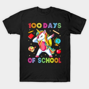 100 Days of School 100th Day of School Kids Boys Girls T-Shirt